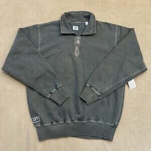 NEW Atlantic Rancher Hudson Canyon 1/4 Zip Fleece Sweatshirt Small